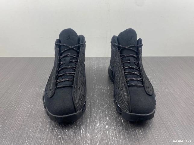 Black Retro Cat Jordan 414571-011 Air 13 0802